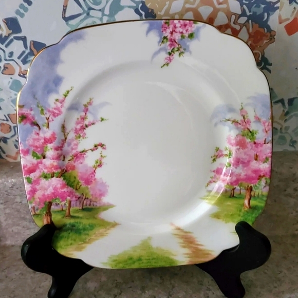 Royal Albert Blossom Time Salad Plate vintage bone china - Picture 2 of 4